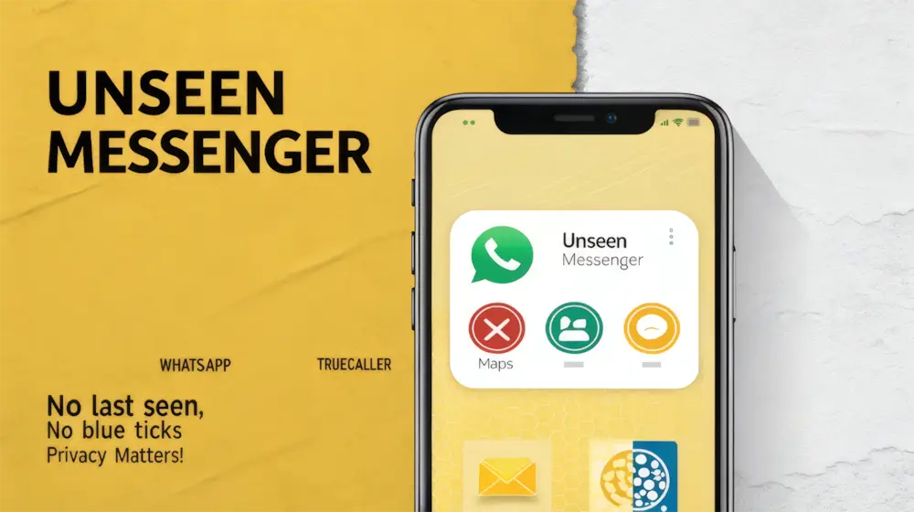 Bước 1: Tải và cài đặt app Unseen Messenger từ App Store trên iPhone.