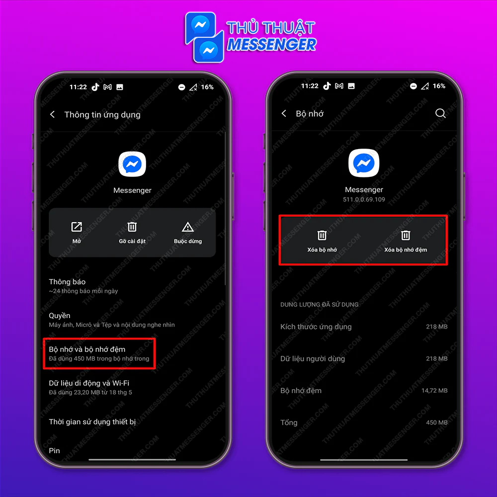 Xóa cache của nền tảng