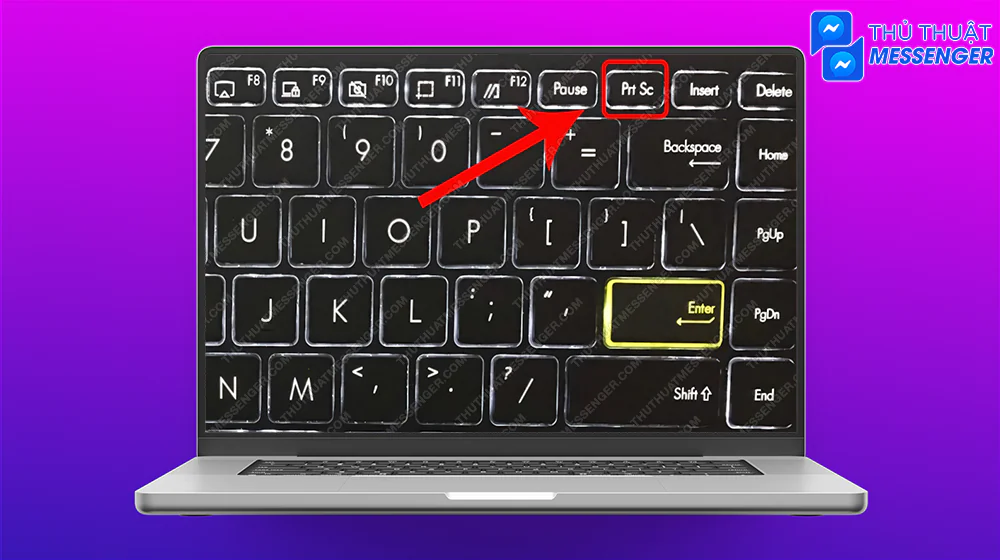 Ngoài ra, người dùng cũng có thể sử dụng tổ hợp phím Print Screen (PrtSc)/Fn + Prtsc.