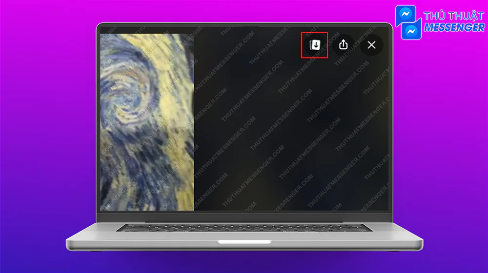 Bước 2: Nhấn vào nút Tải xuống.