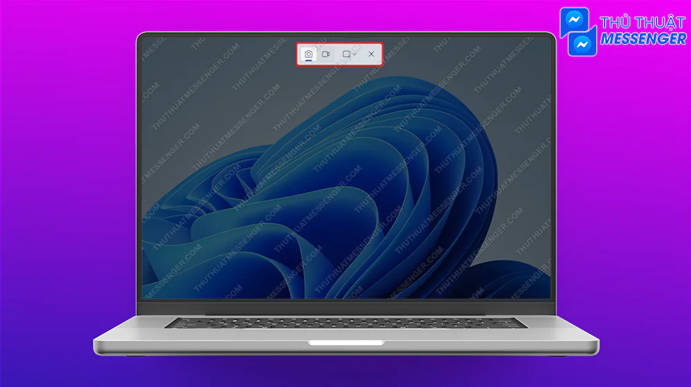 Bước 2: Sau khi hiển thị công cụ chụp, hãy tiến hành chọn vùng màn hình bạn muốn chụp.