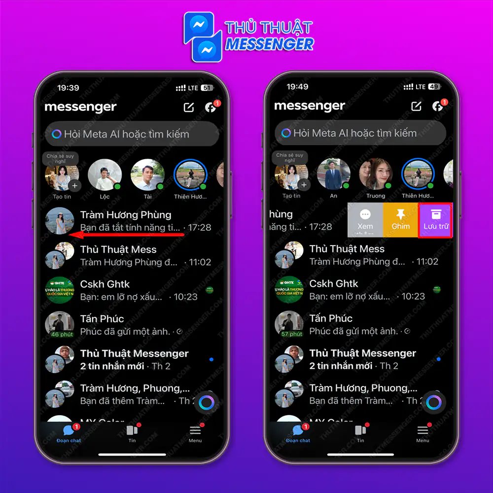 Bỏ vào kho lưu trữ