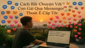 cách bắt chuyện với con gái qua messenger