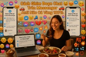 Cách Ghim Đoạn Chat Trên Messenger Anti Não Cá Vàng 100%