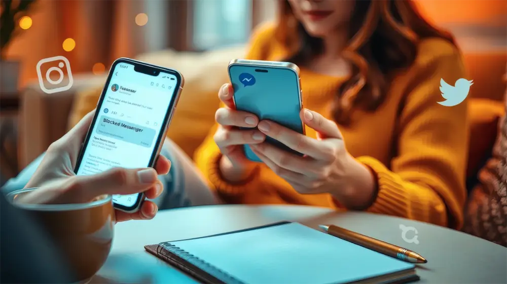 Liên hệ với người đã chặn bạn qua mạng xã hội khác