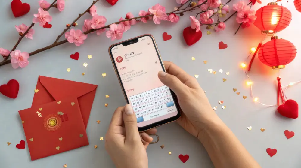 Mess dài chúc Tết người yêu đong đầy cảm xúc yêu thương