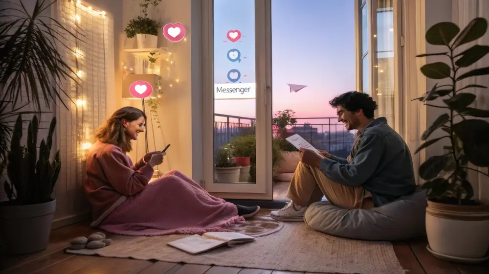 Những câu chúc ngọt ngào bằng mess dài cho người yêu xa