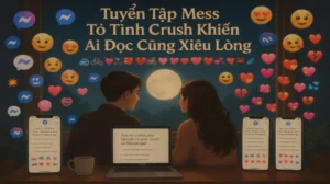 Tuyển Tập Mess Tỏ Tình Crush Khiến Ai Đọc Cũng Xiêu Lòng