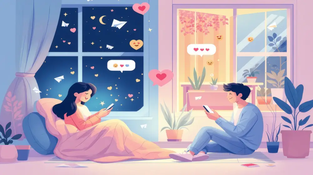 Viết mess dài cho người yêu xa những điều chưa kịp nói thành lời