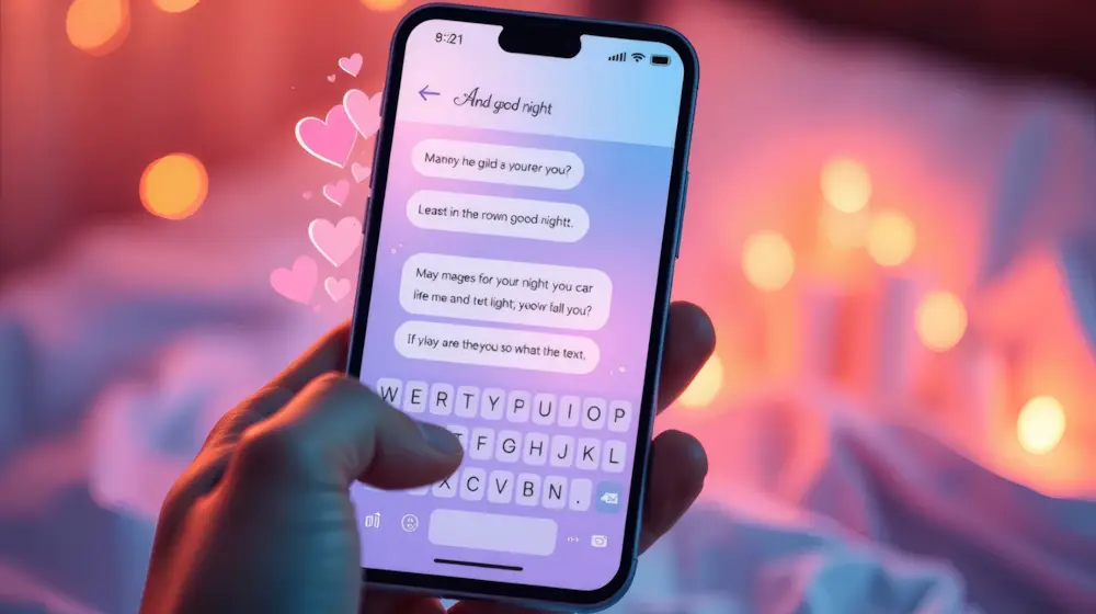 Top mess dài chúc ngủ ngon người yêu với lời đường mật