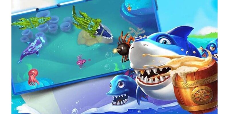 Luật chơi cơ bản là sử dụng súng để hạ gục cá trên màn hình