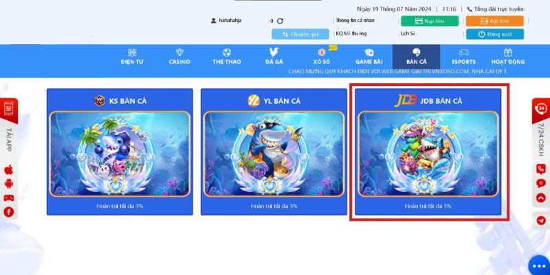 Chuyên mục bắn cá có đồ họa đẹp mắt, sinh động