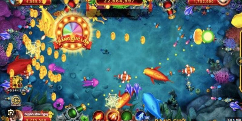 Danh sách trò chơi bắn cá đa dạng trên nền tảng 